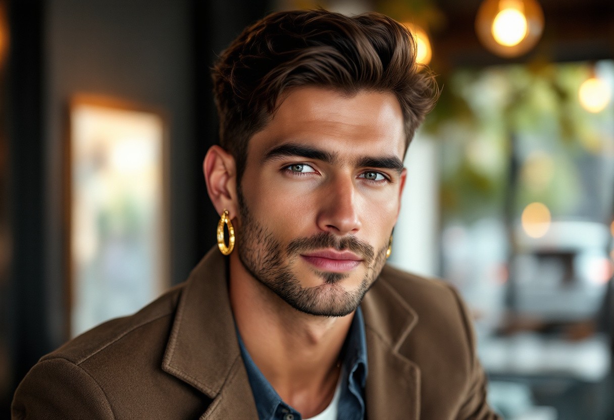 Qui peut porter les boucles d’oreilles pour homme et comment les assortir à leur style personnel ?