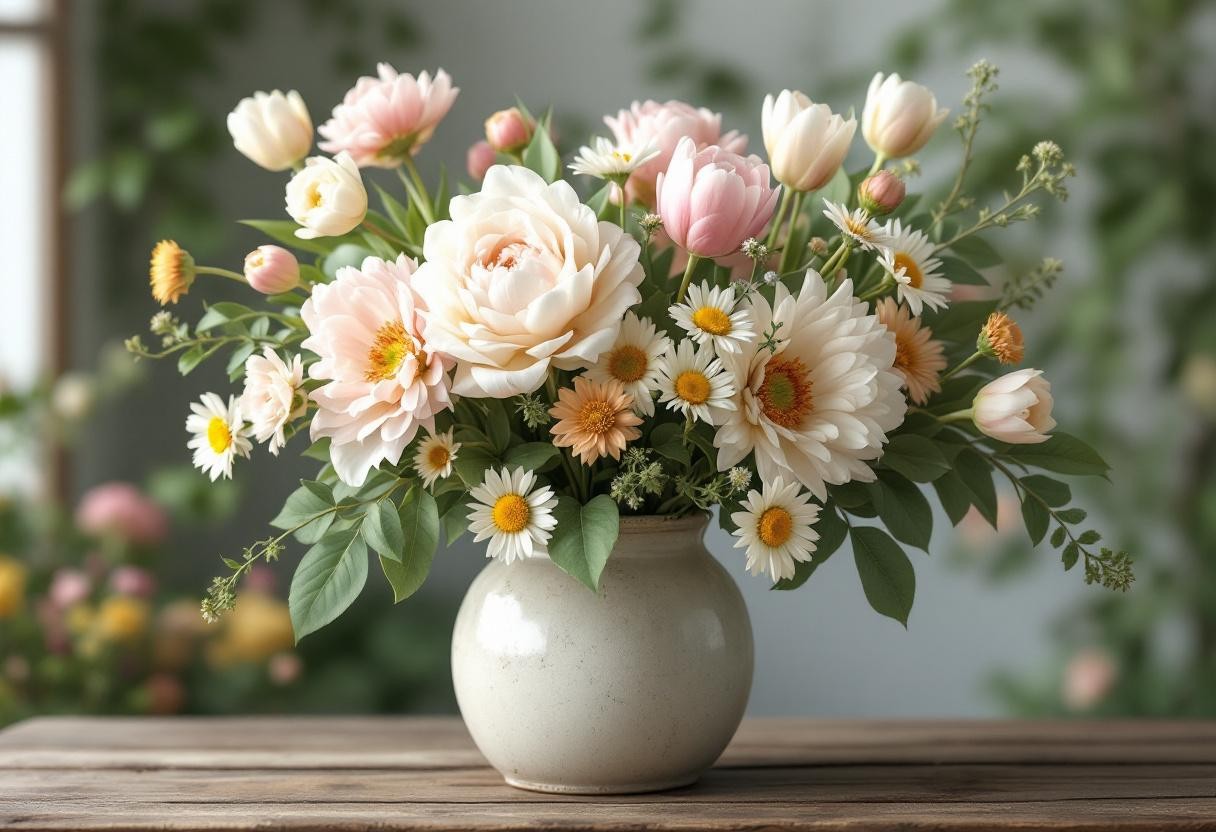 Fleurs de saison : le guide pour un bouquet parfait toute l’année