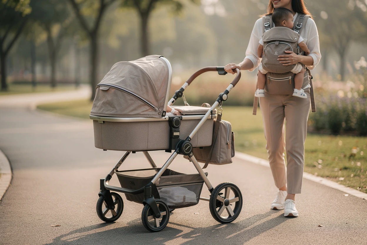 Spécialiste des accessoires de transport pour bébé : tout pour voyager en famille